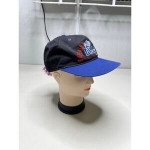 Vintage 1990s Buffalo bills adjustable hat  Made in USA  Good condition-One size